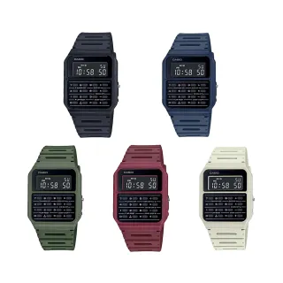 【CASIO 卡西歐】經典造型復刻計算機錶-新5色上市-(CA-53WF系列)