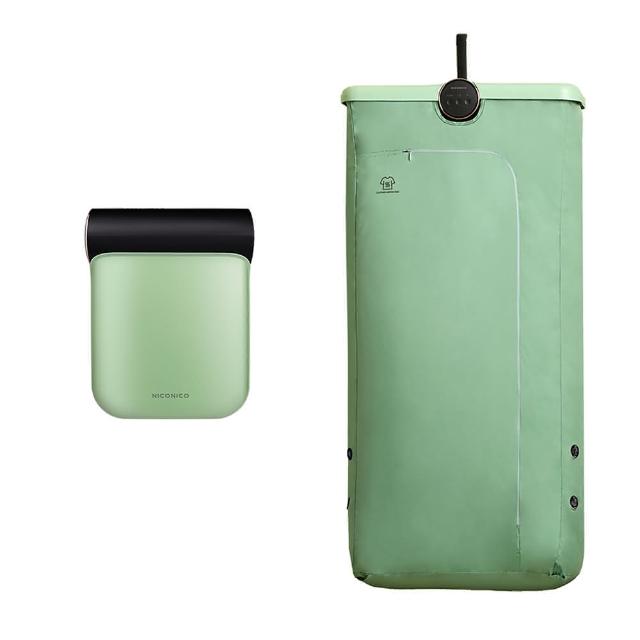  NICONICO NI-CD1020 110V 烘衣機，專為衣物設計，具備斷電安全裝置，確保使用安全。配件包含主機x1、乾衣罩x1、說明書x1、保固書x1。原廠提供一年保固（人為因素除外），適閤家庭快速烘乾衣物，提升生活便利。 