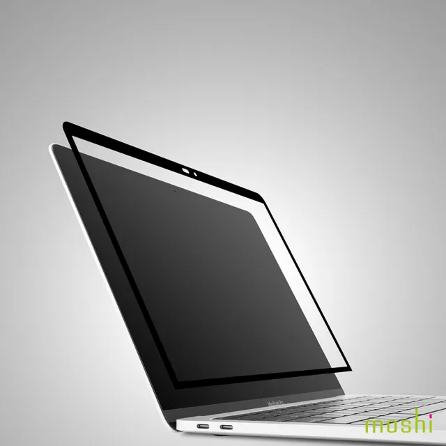 【moshi】MacBook Pro/Air 13 iVisor 螢幕保護貼(防眩光/13吋 MacBook、Thunderbolt 3/USB-C)