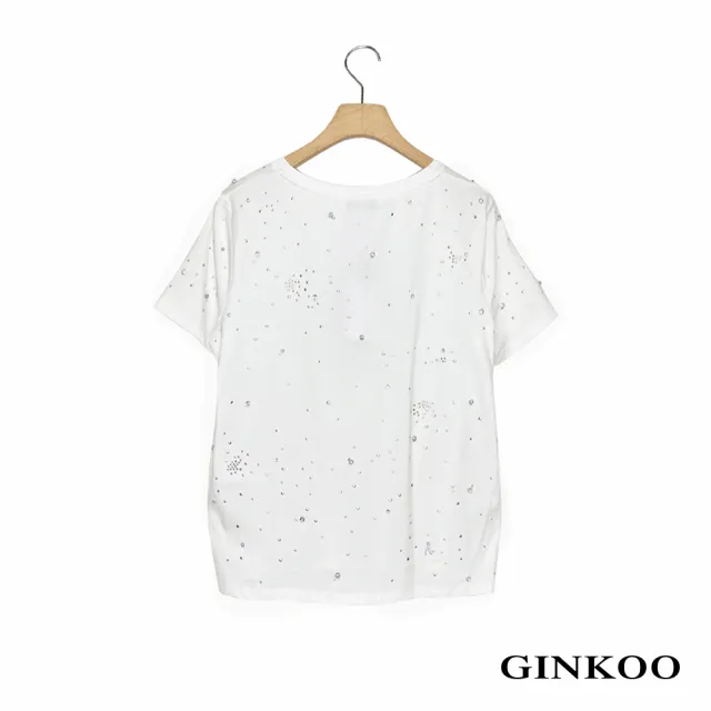 【GINKOO 俊克】銀合點點星T-shirt