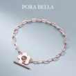 【Porabella】925幸運純銀手鏈 花瓣純銀 Bracelet