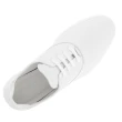 【ecco】MINIMALIST W 極簡圓頭皮革平底休閒鞋 女鞋(白色 20625359390)