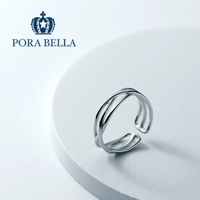 【Porabella】925純銀開運戒指 尾戒好運