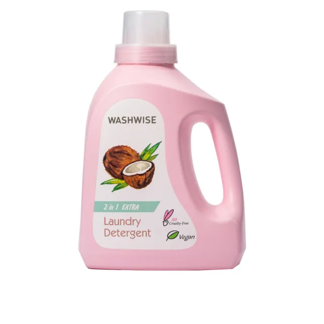 【Washwise 聰明洗】一舉二得洗衣精EXTRA濃縮升級版(1500 ml)