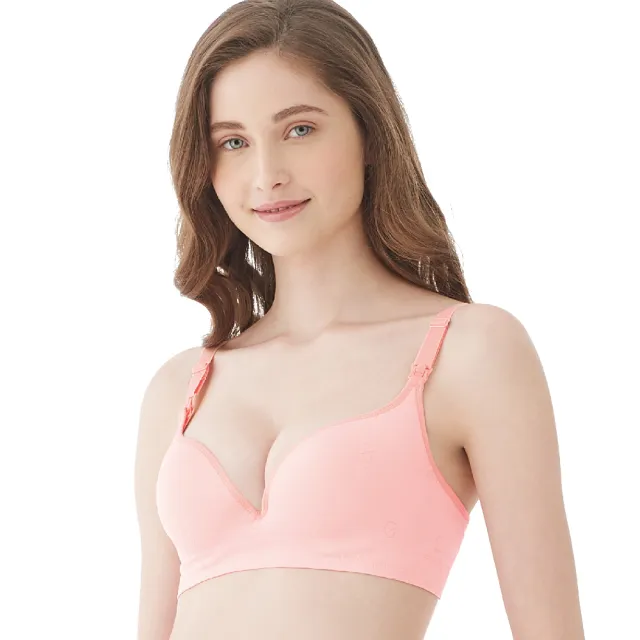 【Gennies 奇妮】3件組*哺乳內衣 一體成型舒適軟鋼圈內衣(共3色)