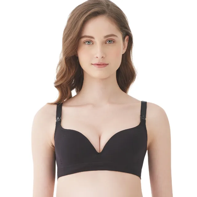 【Gennies 奇妮】3件組*哺乳內衣 一體成型舒適軟鋼圈內衣(共3色)