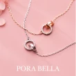 【Porabella】Porabella925純銀鋯石項鍊 幾何 純銀項鍊 Necklace