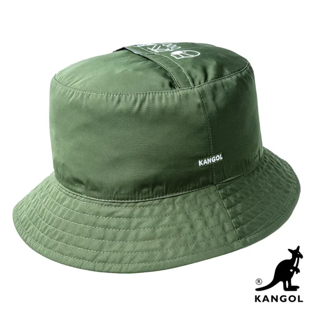 【KANGOL】MASK  BUCKET 漁夫帽(綠色)
