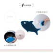 【UdiLife】百研砂魚海棉菜瓜布附吸盤(超值3入組)