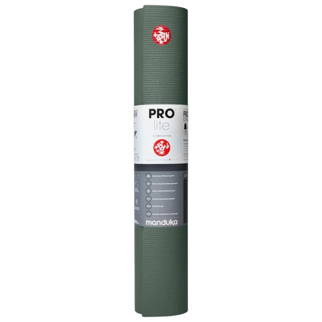 Manduka PROlite Thunder 經典風暴灰 青蛙牌 瑜珈墊 德國製 長度180cm 寬60cm 厚度4.7mm 重量1.8kg