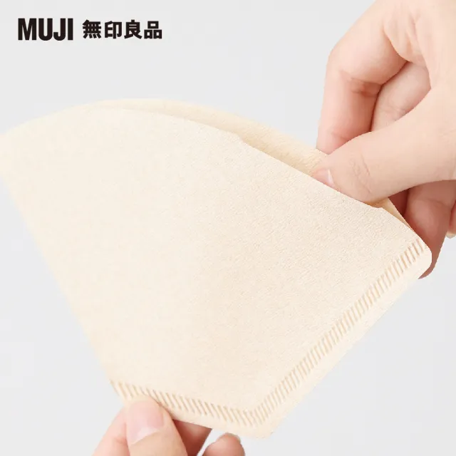 【MUJI 無印良品】咖啡濾紙60枚入/4入