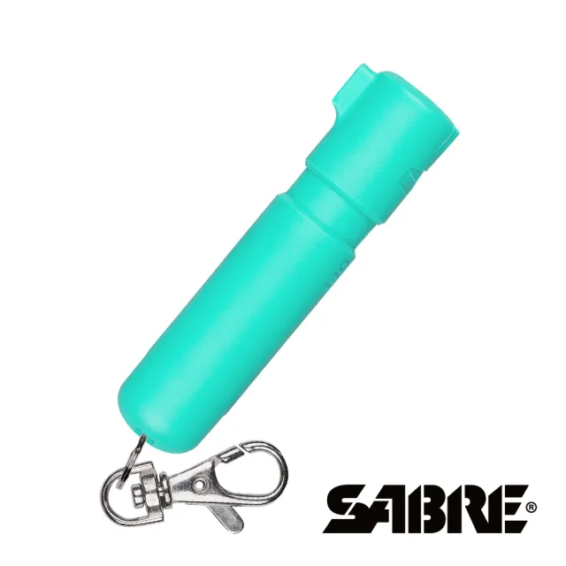 【SABRE 沙豹】掌心雷防身噴霧(黑色/薄荷綠)