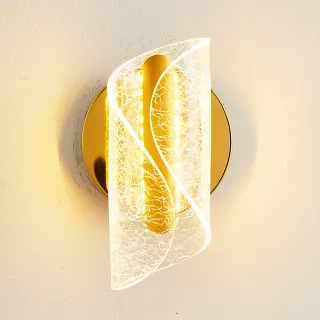 【Honey Comb】銀絲LED7W簡約現代創意壁燈(V2073)