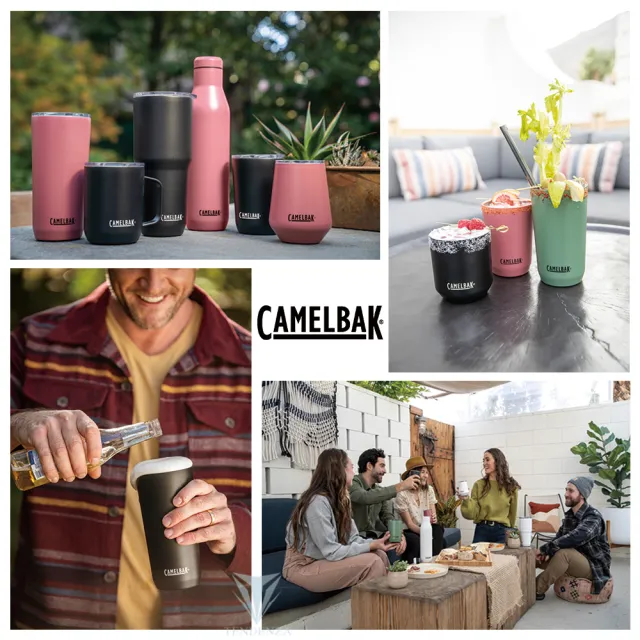 【CAMELBAK】600ml Straw Tumbler 雙層不鏽鋼吸管杯(真空保溫/保冰/不鏽鋼/吸管式)