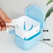 【寶盒百貨】日本製 假牙專用收納盒 日本製 假牙專用收納盒(旅行便攜 存放器 瀝水盒)
