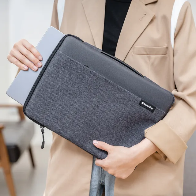 【SwitchEasy】MacBook 13-14吋 Urban 防潑水電腦包(支援最新2026 MacBook Air 13吋(M5))