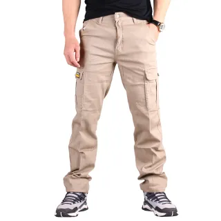 【YT shop】四季實穿 基本款 透氣98%高純棉 彈力 百搭工作褲(長褲)