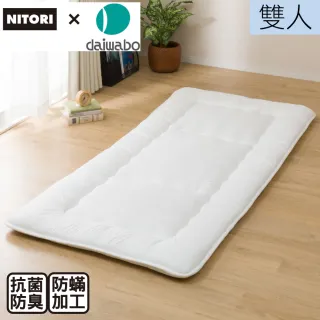 【NITORI 宜得利家居】日式床墊 睡墊 折疊床墊 抗菌防臭防蟎2 雙人 日式床墊