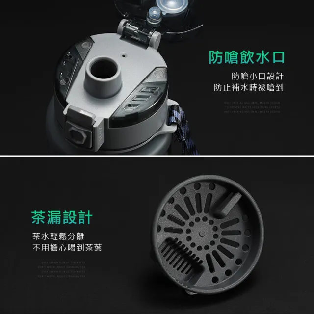 【原家居】美國進口Tritan材質 防摔運動水壺1000ml(防摔水壺 矽膠水瓶 運動水杯 水壺 水瓶 健身杯)