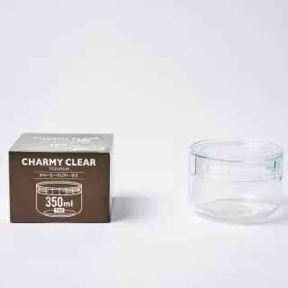 【日本星硝】Charmy Clear - TOUGH系列密封玻璃罐 350ml