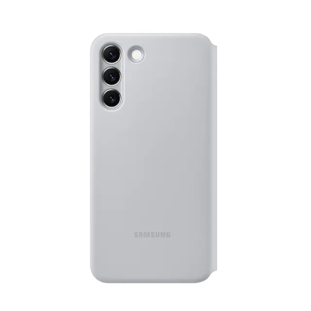 【SAMSUNG 三星】Galaxy S22+ 5G 原廠LED皮革翻頁式皮套