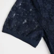 【ILEY 伊蕾】淑女蕾絲拼接假兩件針織上衣1221455409(深藍)