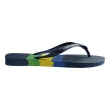 【havaianas 哈瓦仕】拖鞋 男鞋 女鞋 夾腳拖 國旗 巴西 Brasil Tech 海軍藍 4147239-0555U(哈瓦士)