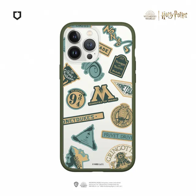 【RHINOSHIELD 犀牛盾】iPhone 12 mini/12 Pro/Max Mod NX手機殼/Sticker-Wizarding World(哈利波特)