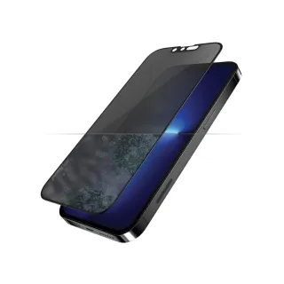 【PanzerGlass】iPhone 13 Pro Max 6.7吋 2.5D 耐衝擊高透鋼化防窺玻璃保護貼(黑)