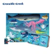 【Crocodile Creek】鐵盒童趣拼圖50片-3入組(兒童旅行小物)