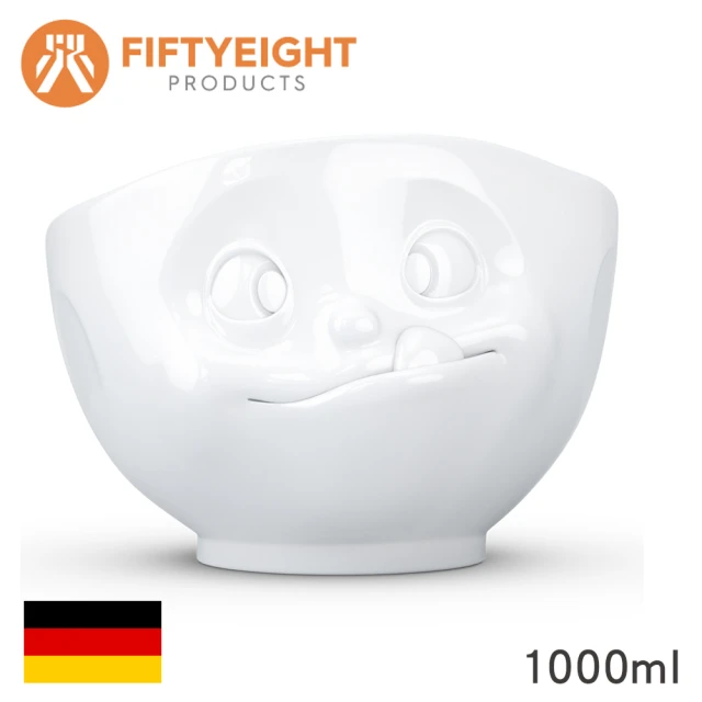 【FIFTYEIGHT】德國Tassen大笑臉碗1L-美味(獨樹一幟的德國瓷器)