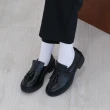 【WYPEX】現貨+預購 流蘇英倫風牛皮小皮鞋 低跟樂福鞋女(2色)