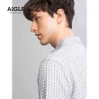 【AIGLE】男 快乾短袖襯衫(AG-1PJ13A110 灰色)
