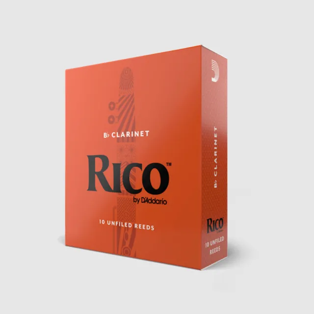 【RICO】RI-C 豎笛竹片 黑管竹片 10片裝 Bb Clarinet Reeds(公司貨)