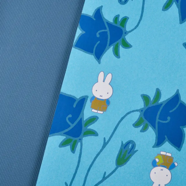 【Miffy 米飛】10秒頂吸 軟式珪藻土吸水地墊 米幻花園 兔年 交換禮物(60x40cm)
