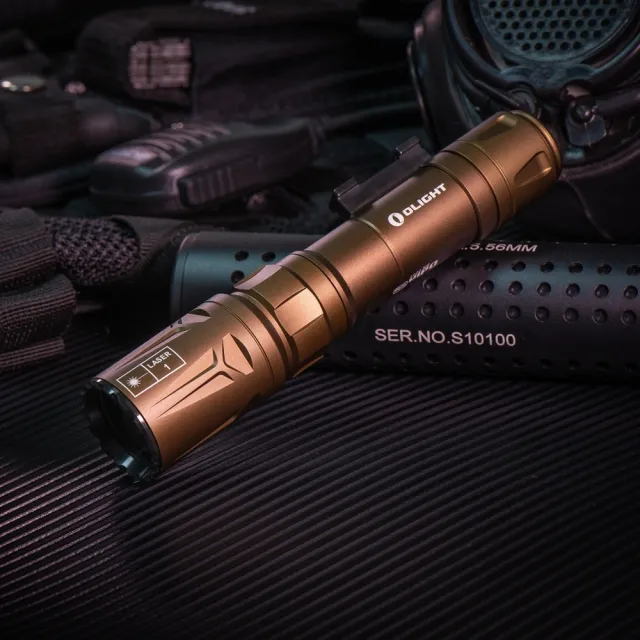 【Olight】錸特光電 ODIN TURBO 限量沙漠色(LEP 白雷射 1050米 超遠射 戰術槍燈)