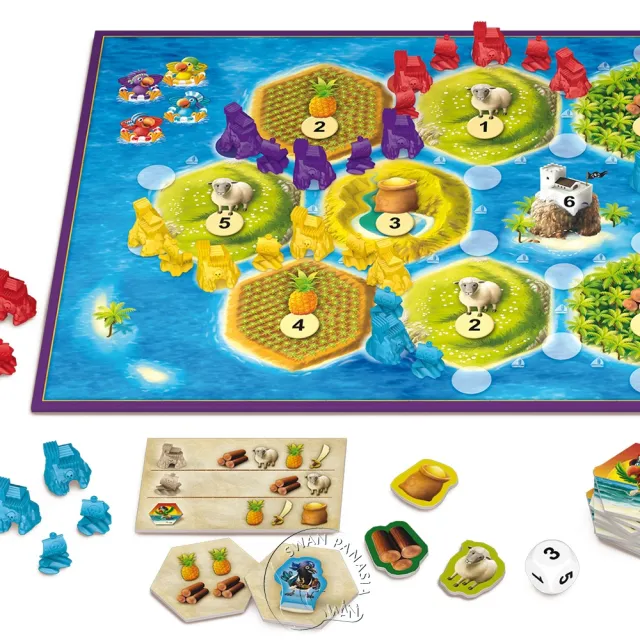 【新天鵝堡桌遊】卡坦島兒童版 CATAN JUNIOR(全家一起來)