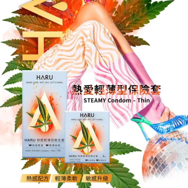【Haru含春】輕盈貼身組合保險套20入(熱愛輕薄型10入+超薄型10入)