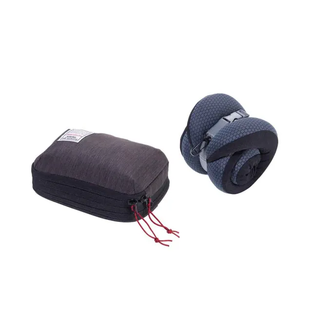 【Troika】無毒旅行記憶棉U形枕#可捲式好攜帶(通過OEKO-TEX Standard 100測試)