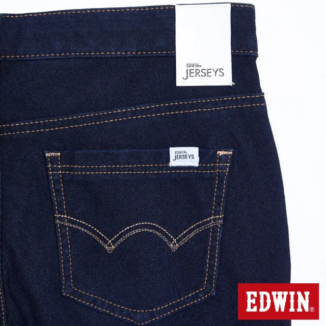 【EDWIN】女裝 JERSEYS迦績EJ2透氣修身七分牛仔褲(原藍磨)