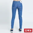 【EDWIN】女裝 JERSEYS迦績E-FUNCTION EJ6 3D立體牛仔褲(拔洗藍)