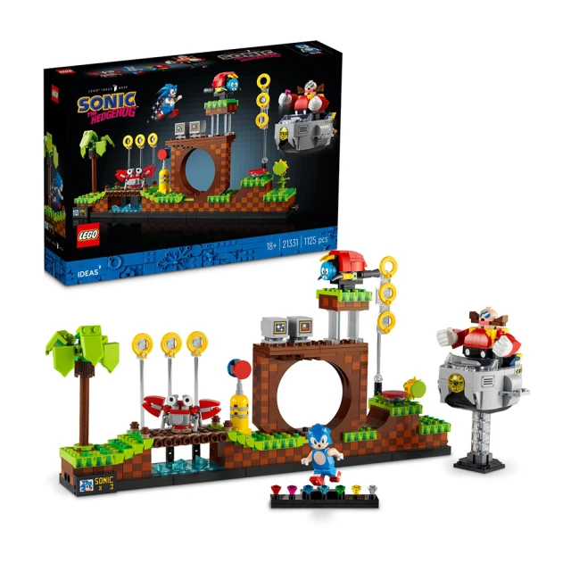 【LEGO 樂高】Ideas 21331 Sonic the Hedgehog – Green Hill Zone(音速小子  積木)