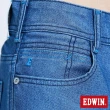 【EDWIN】男裝 JERSEYS迦績EJ3透氣中直筒牛仔褲(拔洗藍)