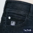 【EDWIN】江戶勝 女裝  黑潮彈性窄管牛仔褲(黑灰色)