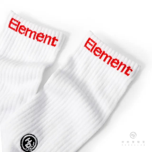 【HOWDE LAB】Element 元素白 銀離子 抗菌纖維 除臭襪 中高筒襪 長襪 男女款