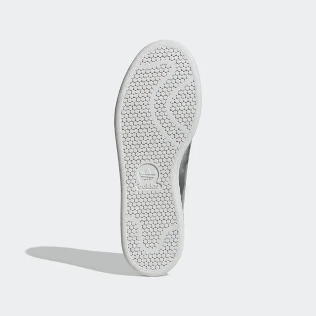 【adidas 愛迪達】Adidas Stan Smith 男女鞋 運動 休閒 復古 經典 潮流 亮金屬金屬 愛迪達 銀白(FW5363)
