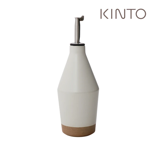 【Kinto】CLK-211 陶瓷油醋罐300ml-白