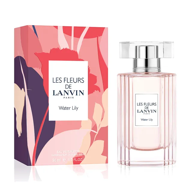 【LANVIN 浪凡】花語系列淡香水50ml任選-水色.睡蓮/豔陽.木蘭/天晴.蘭花(贈隨機針管乙支.專櫃公司貨)