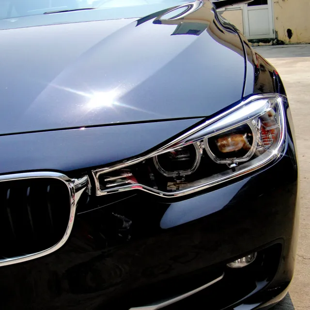 【IDFR】BMW 3系 F30 2012~2018 鍍鉻銀 前燈框 飾貼(車燈框 前燈框 頭燈框 大燈框)