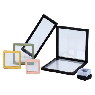 【御皇居】薄膜收納盒-小款(飾品收納盒 展示懸浮盒)